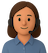 Sofie, Kundeservice agent, inaktiv status - AI agent avatar