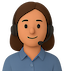 Sofie, Kundeservice agent, inaktiv status - AI agent avatar
